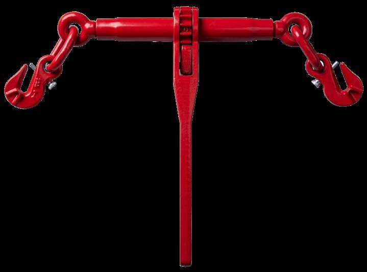 Grade 80 – Ratel ladingsspanner met 1 inkorthaak / 1 klephaak – LC 160 kN