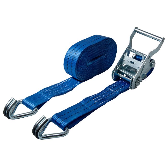 Sjorband met ratel – 35 mm x – 1000 daN – Blauw