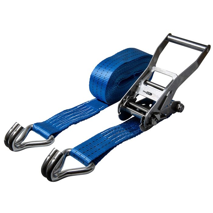 Sjorband met RVS ratel – 50 mm x – 1500 daN – Blauw