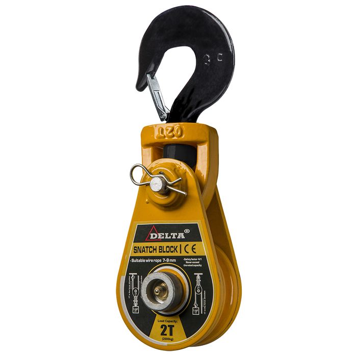 Klapblok met haak – 16–19 mm