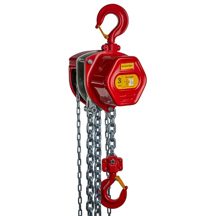 RED® High–Speed Premium handkettingtakel – – met 10 m hijshoogte