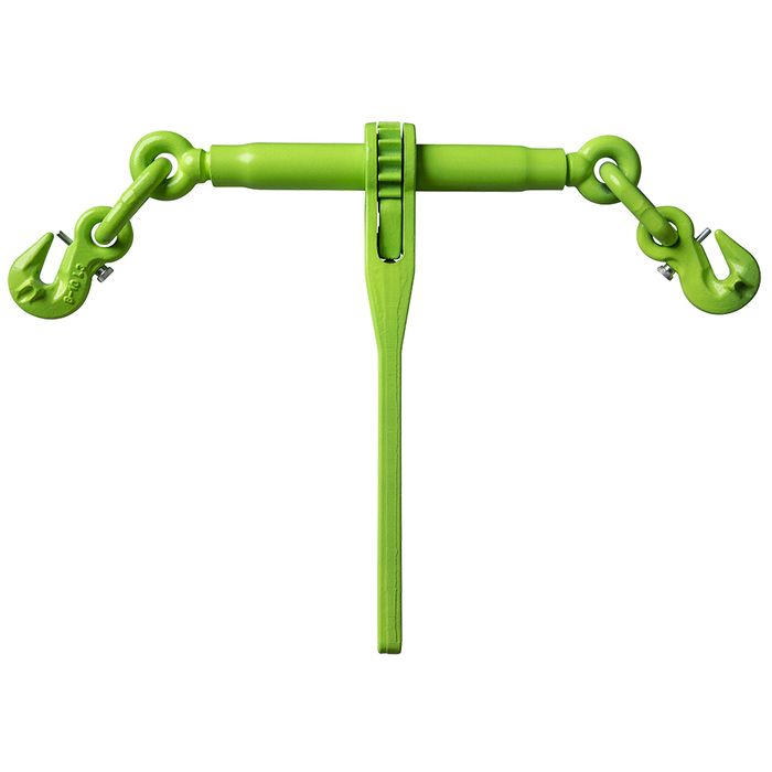 Grade 100 – Ratel ladingsspanner met 1 inkorthaak / 1 klephaak – LC 50 kN