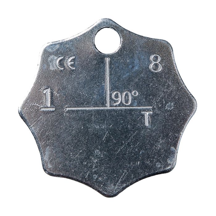 ID Plaat voor voorloper – Grade 80