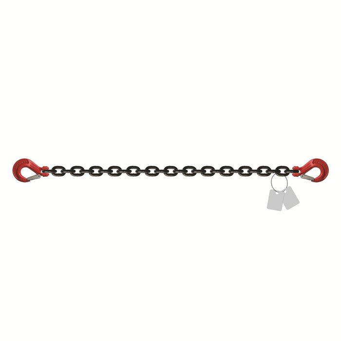 Grade 80 – Spanketting 10 mm x – Met klephaken – LC 63 kN
